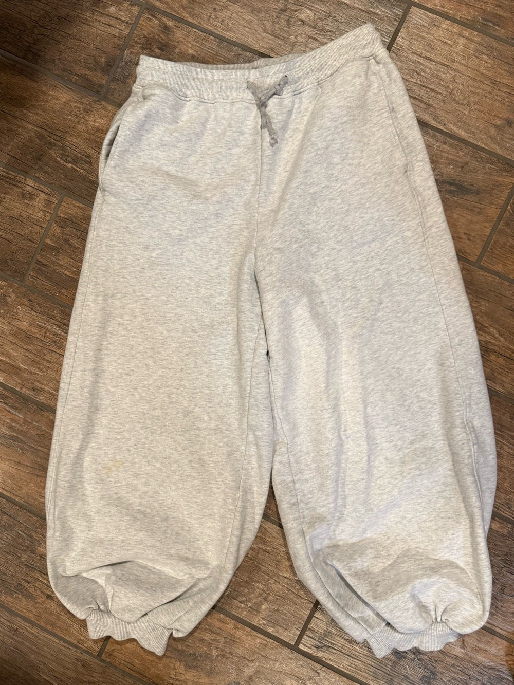 Nap Loungewear grey balloon-style joggers